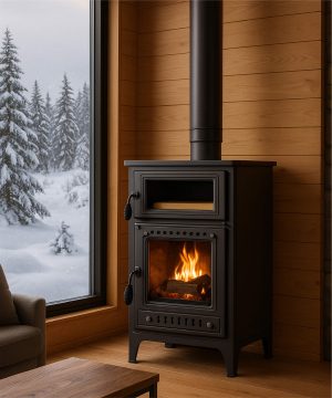 Döküm Odun Pelet Şömine